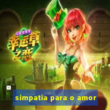 simpatia para o amor